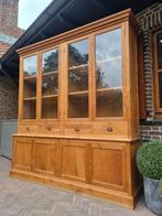 Teak buffetkast/vitrinekast GRATIS LEVERING, Ophalen of Verzenden, Zo goed als nieuw