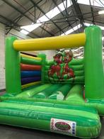 Te koop: Springkasteel “Bambi” – Groen – 4.5X4X3m, Ophalen, Gebruikt