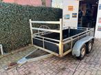 Dubbelas Aanhangwagen – Volledig Gegalvaniseerd, Auto diversen, Aanhangers en Bagagewagens, Ophalen, Zo goed als nieuw