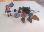 Playmobil viking met accessoires en schatkist - 2002, Utilisé, Envoi, Playmobil en vrac