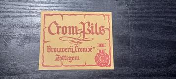 Antiekbier van de brouwerij met het Crom-Pils-label