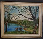 Landschap schilderij, Antiek en Kunst, Ophalen