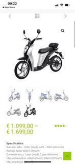 Elektrische Scooter | A klassen | Project | Goede staat, Fietsen en Brommers, Nimoto, Klasse A (25 km/u), 1 versnellingen, 50 cc