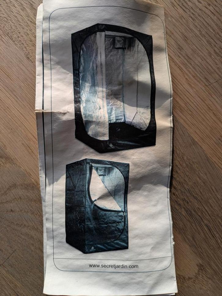 Grow tent, Tuin en Terras, Kweekspullen, Gebruikt, Kweektent, Ophalen