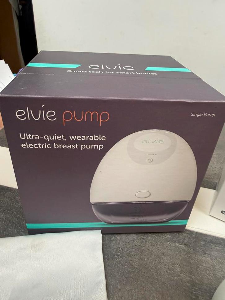 Elvie borstpomp, Kinderen en Baby's, Babyvoeding en Toebehoren, Zo goed als nieuw, Ophalen