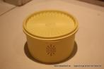 Retro vintage  voorraadpotten Tupperware zonnedeksel, Ophalen of Verzenden