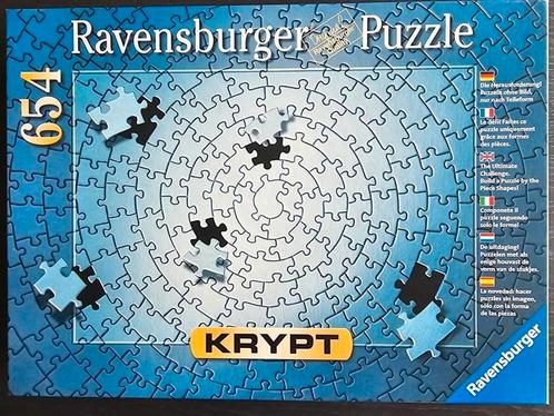 Puzzle Ravensburger Krypt, argent, complet., Hobby & Loisirs créatifs, Sport cérébral & Puzzles, Comme neuf, Enlèvement ou Envoi