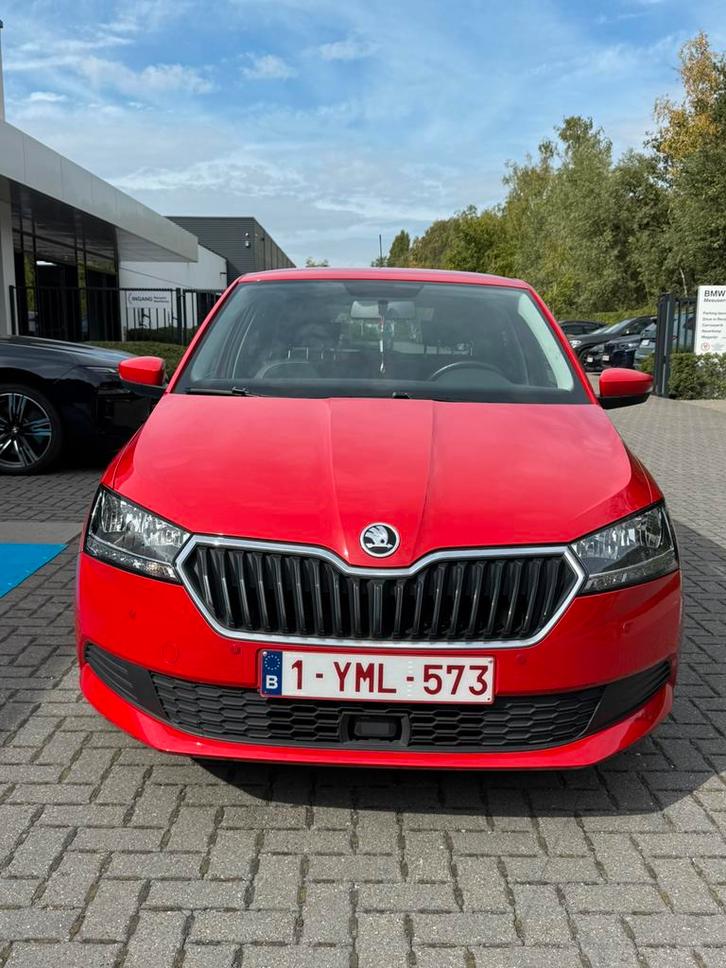 Skoda Fabia te koop, Auto's, Skoda, Particulier, Fabia, Achteruitrijcamera, Benzine, Euro 6, 5 deurs, Handgeschakeld, Rood, Zwart
