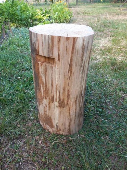 Zitblok / boomstam / vuurschaal / BBQ / Houtblok, Tuin en Terras, Overige Tuin en Terras, Nieuw, Ophalen