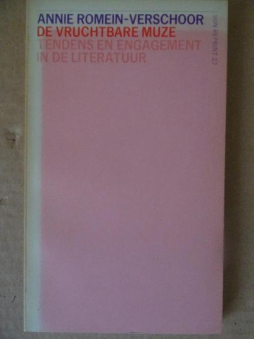 Annie Romein-Verschoor De vruchtbare muze 1978 Ongelezen, Boeken, Literatuur, Zo goed als nieuw, Nederland, Ophalen of Verzenden