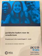Juridische kaders voor de vroedvrouw, Boeken, Ophalen of Verzenden, Gelezen, Hogeschool