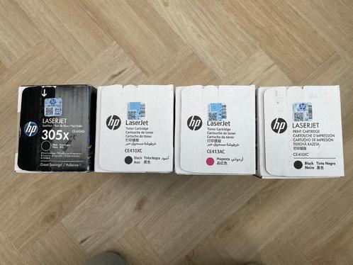 Nog 3 toners HP CE410X (Zwart) HP 305X dichte dozen, Informatique & Logiciels, Fournitures d'imprimante, Neuf, Toner, Enlèvement ou Envoi