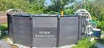 Intex Graphite Panel Pool, Rond, 300 cm of meer, Zo goed als nieuw, Ophalen