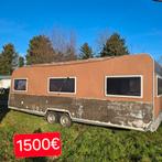 Caravan Knaus 7m slaapkamer Badkamer wc Douche werfkeet bouw, Caravans en Kamperen, Ophalen