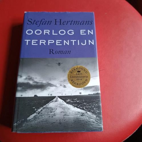 Stefan Hertmans - Oorlog en terpentijn, Livres, Littérature, Comme neuf, Enlèvement ou Envoi