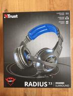 Gaming headset Trust Radius Surroundgeluid, Nieuw, Ophalen of Verzenden, Trust, Over-ear