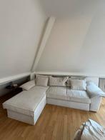 Canapé lit beige, Ophalen, Zo goed als nieuw, Stof, Beige