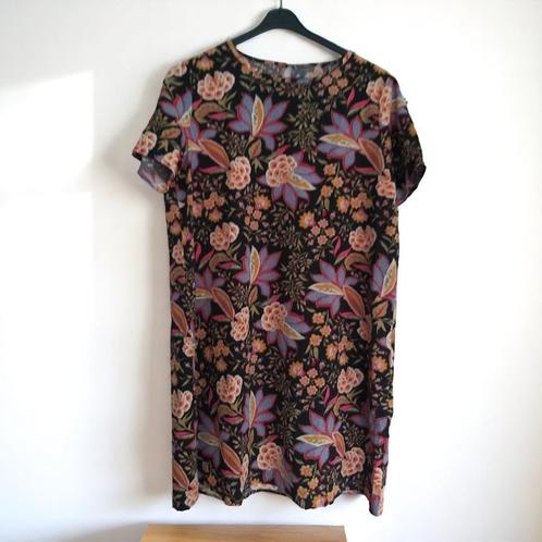 Luchtige zomer jurk multicolor L, Kleding | Dames, Jurken, Nieuw, Maat 42/44 (L), Zwart, Boven de knie, Verzenden