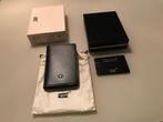 Montblanc business card holder, Handtassen en Accessoires, Portemonnees, Zwart, Nieuw, Leder, Ophalen