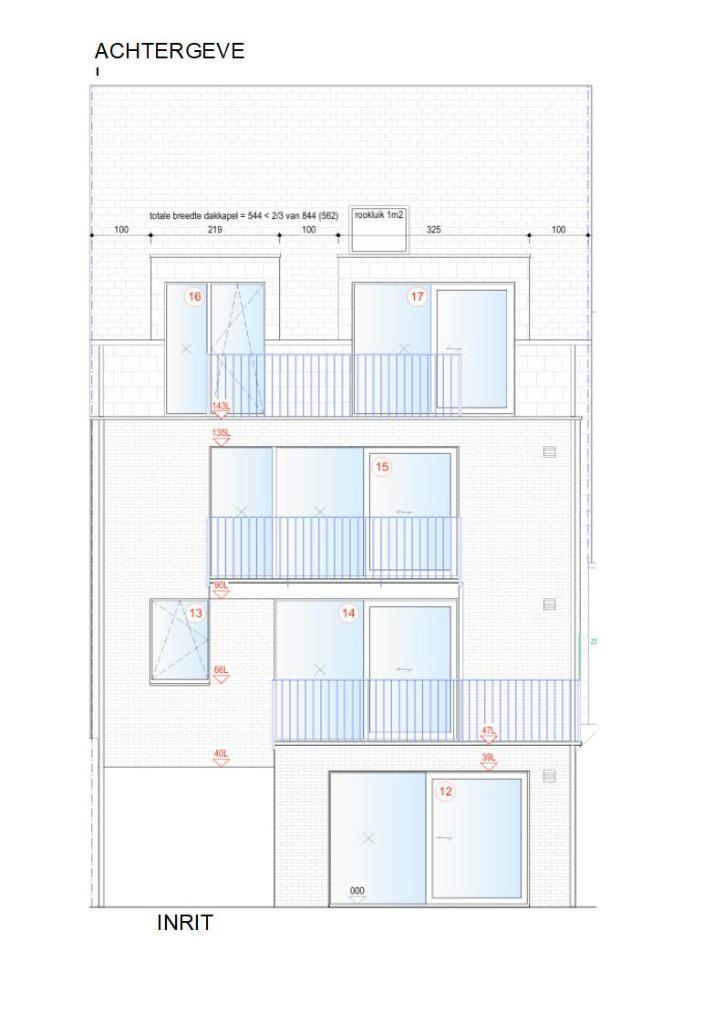 Investering Stad Geel casco 4 app-blok te koop carp.by cent., Immo, Projets de nouvelles constructions, Appartement, Ventes sans courtier