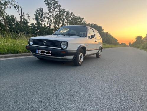 Volkswagen Golf 2 oldtimer, Auto's, Oldtimers, Particulier, Volkswagen, Diesel, 2 deurs, Automaat, Wit, Stof, Ophalen