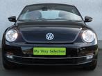 VW Beetle 1.2TSI - Zwart Metaalkleur- 53.566km GPS, Auto's, Voorwielaandrijving, Stof, Beetle (Kever), 4 cilinders
