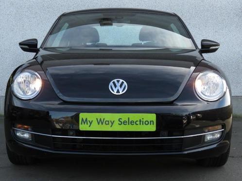 VW Beetle 1.2TSI - Zwart Metaalkleur- 53.566km GPS, Auto's, Volkswagen, Particulier, Beetle (Kever), ABS, Airbags, Airconditioning