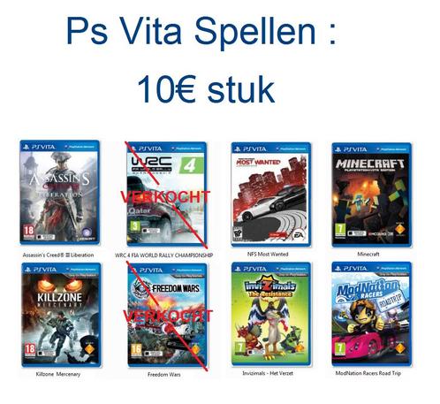 Ps Vita Spellen, Consoles de jeu & Jeux vidéo, Jeux | Sony PlayStation Vita, Comme neuf, Enlèvement ou Envoi