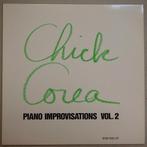 Chick Corea -  Piano Improvisations Vol.2, CD & DVD, Vinyles | Autres Vinyles, 12 pouces, Enlèvement, Utilisé, Piano improvisatie