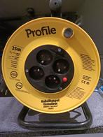 Electriciteitskabel op haspel, Doe-het-zelf en Bouw, Elektriciteit en Kabels, Ophalen