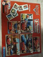 Puzzel CARS - 5 in 1 doos, Ophalen, Zo goed als nieuw