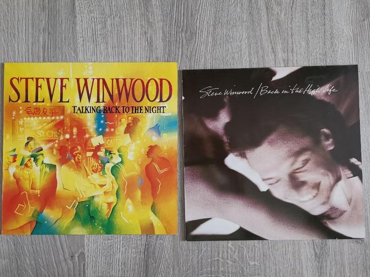 2x Steve Winwood lp, Cd's en Dvd's, Vinyl | Pop, Gebruikt, 1980 tot 2000, 12 inch, Ophalen of Verzenden