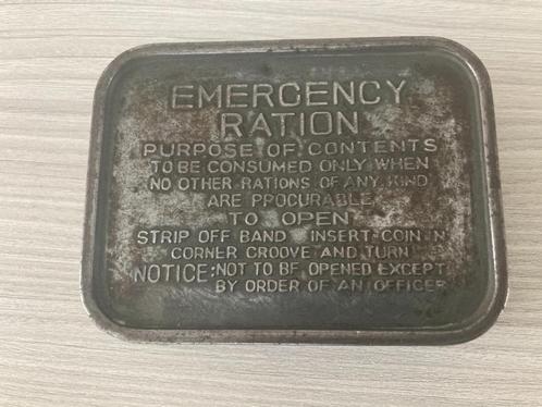 Boite de ration anglaise ww2, Collections, Objets militaires | Seconde Guerre mondiale, Armée de terre, Enlèvement ou Envoi