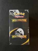 Pokemon Mega evolutions booster box, Hobby en Vrije tijd, Verzamelkaartspellen | Pokémon, Ophalen, Zo goed als nieuw, Boosterbox