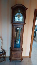 Eikenhoutenstaanklok, Huis en Inrichting, Ophalen, Zo goed als nieuw, Analoog, Staande klok