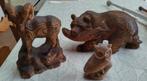 houten dieren, Antiquités & Art, Art | Sculptures & Bois, Enlèvement