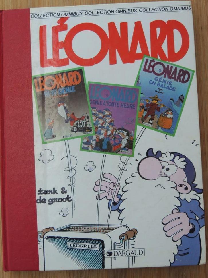 COMB INTEGRALE LEONARD NR. 2 EO 1987 DE FOTO'S, Boeken, Stripverhalen, Zo goed als nieuw, Eén stripboek, Ophalen of Verzenden