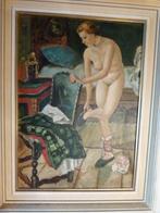 antiek schilderij ``slapengaan`` rond 1900, Ophalen