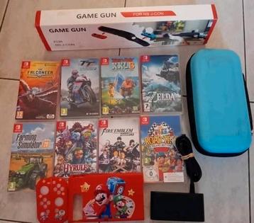 Nintendo Switch: Games en Toebehoren behoren. beschikbaar voor biedingen