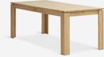eettafel uitschuifbaar, Huis en Inrichting, Tafels | Eettafels, Ophalen, Eikenhout, 200 cm of meer, Zo goed als nieuw