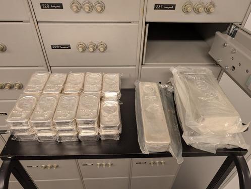 Muntbaar zilver, Postzegels en Munten, Edelmetalen en Baren, Zilver, Ophalen