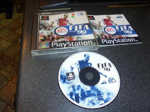 Playstation 1 Fifa 99 (orig-compleet), Consoles de jeu & Jeux vidéo, Jeux | Sony PlayStation 1, Utilisé, Sport, 2 joueurs, À partir de 3 ans