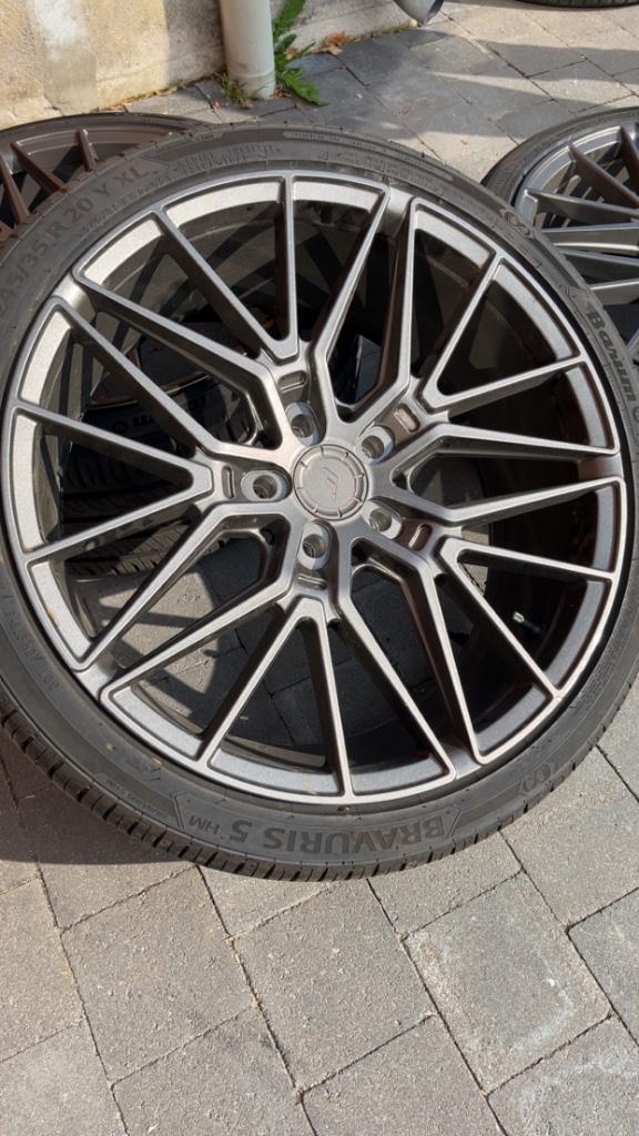 Japan racing 5x115 20inch, Auto-onderdelen, Banden en Velgen, Banden en Velgen, Zomerbanden, 20 inch, 245 mm, Gebruikt, Ophalen