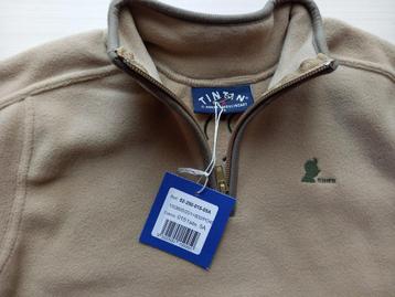NOUVEAU très joli pull polaire de la marque Tintin (Tintin), Neuf, Kuifje (Tintin), Garçon ou Fille, Enlèvement ou Envoi