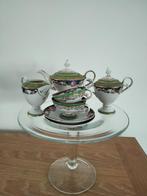 Antieke koffie mini kopjes+ onderbordjes 6 stuks, Antiek en Kunst, Antiek | Servies los, Ophalen