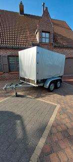 Aanhangwagen Dubbelas met huif  750kg  B-rijbewijs! koopje, Ophalen, Nieuw