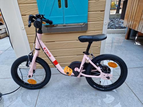 12 inch kinderfiets / loopfiets in 1 B'TWIN, Fietsen en Brommers, Fietsen | Kinderfietsjes, Ophalen