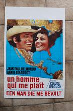filmaffiche Jean-Paul Belmondo un homme qui me ..filmposter, Collections, Enlèvement ou Envoi, Rectangulaire vertical, A1 jusqu'à A3