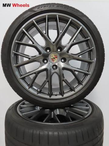 Originele Porsche Panamera 971 21 inch velgen zomerbanden beschikbaar voor biedingen