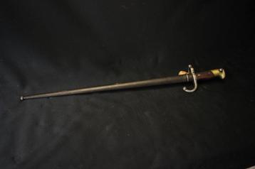 WO1 Franse M1874 Gras bajonet met schede nummergelijk beschikbaar voor biedingen
